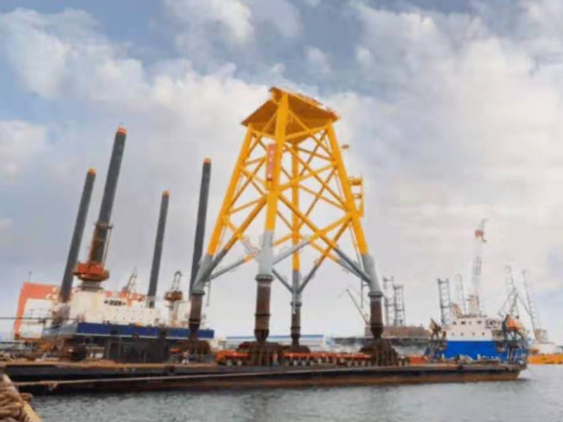 海工風(fēng)能導(dǎo)管架平臺(tái)